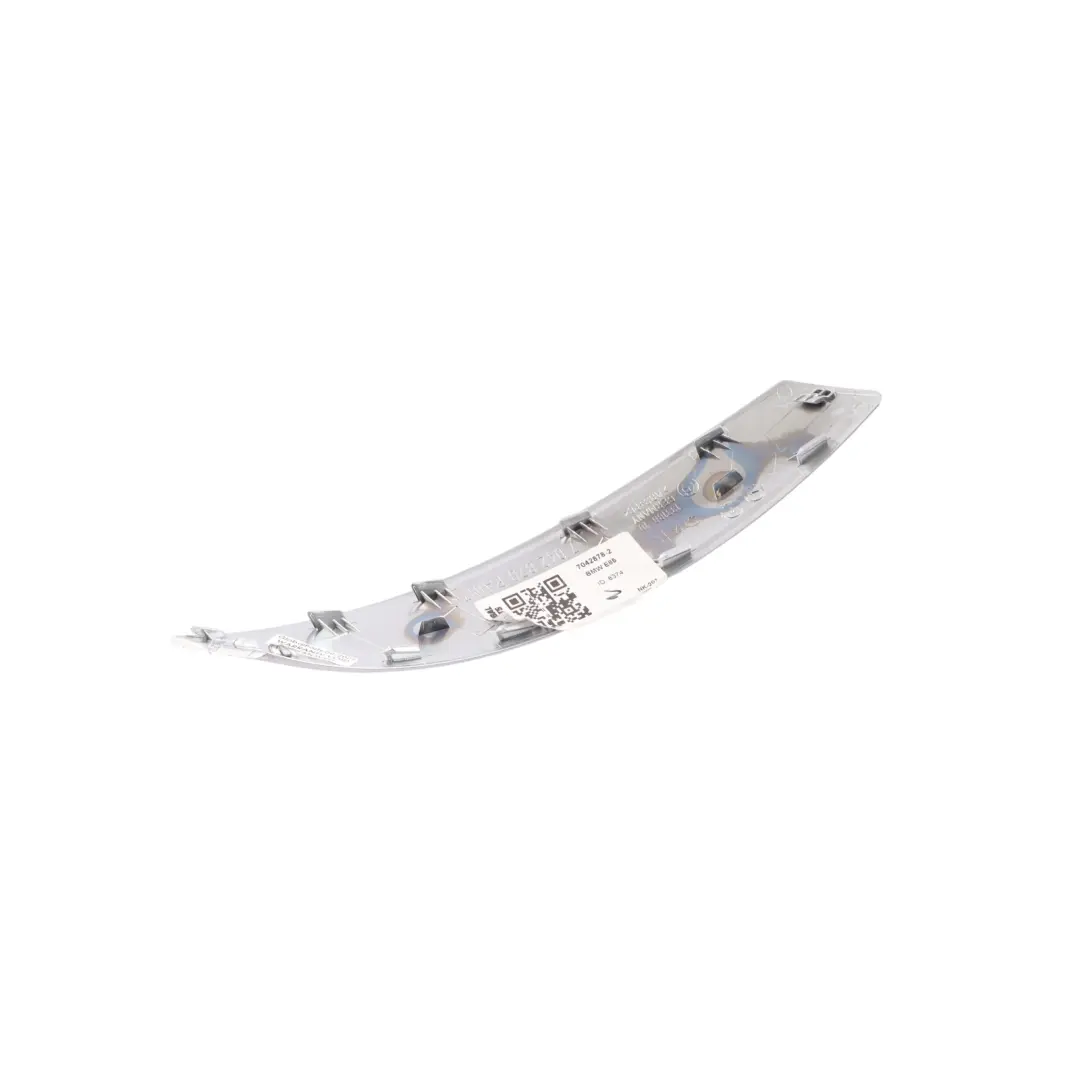 Trim Clasp Door Handle Right O/S Silver to BMW Z4 E85 E86 Cover with Part number 7042878 BMW Z4 E85 E86 Cover Trim Clasp Door Handle Right O/S Silver - SKU 7042878-2 - Part number 7042878