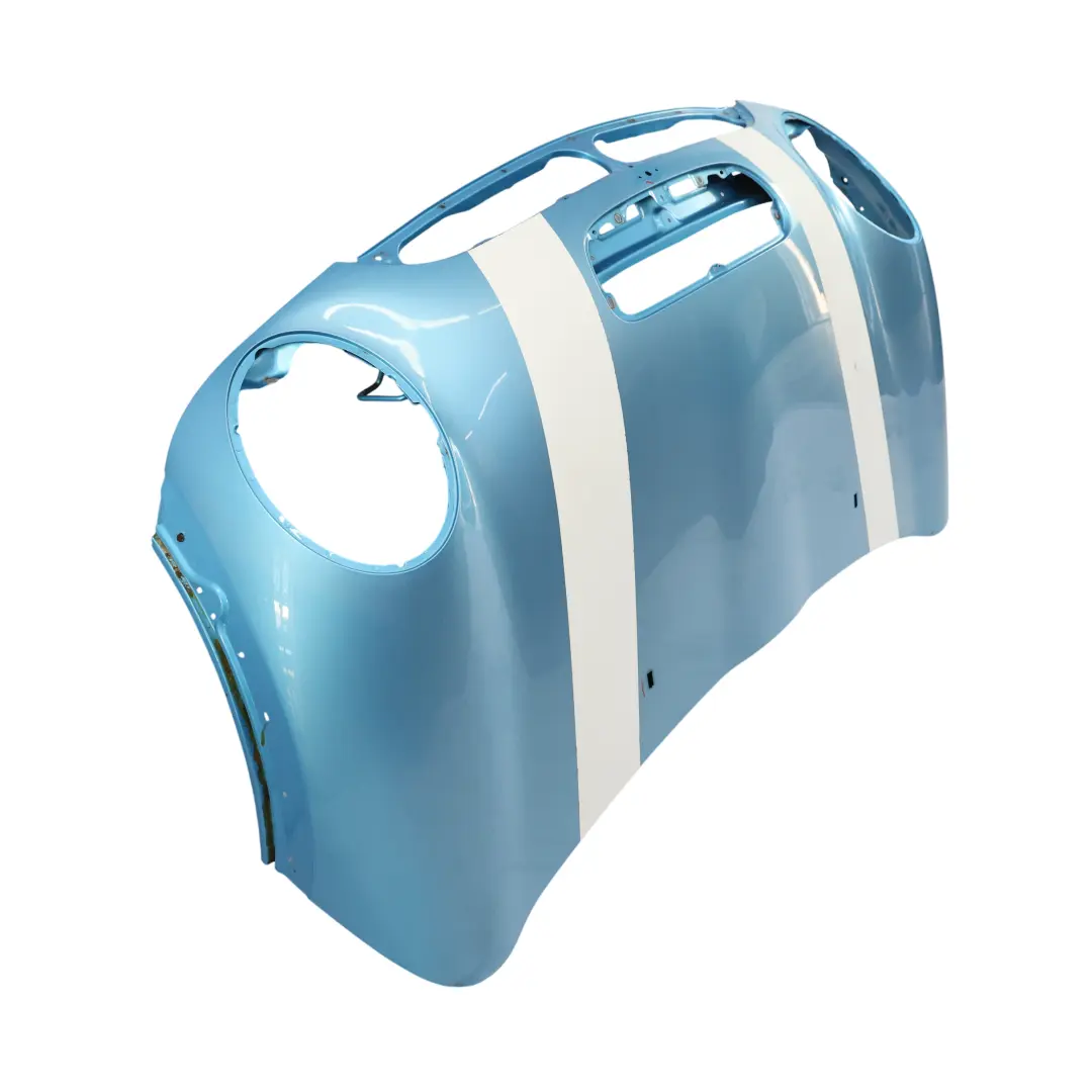Complete Bonnet Front Hood Panel Electric Blue - 870 to Mini Cooper S R52 R53 with Part number 7067754 Mini Cooper S R52 R53 Complete Bonnet Front Hood Panel Electric Blue - 870 - SKU 7067754-ELB - Part number 7067754