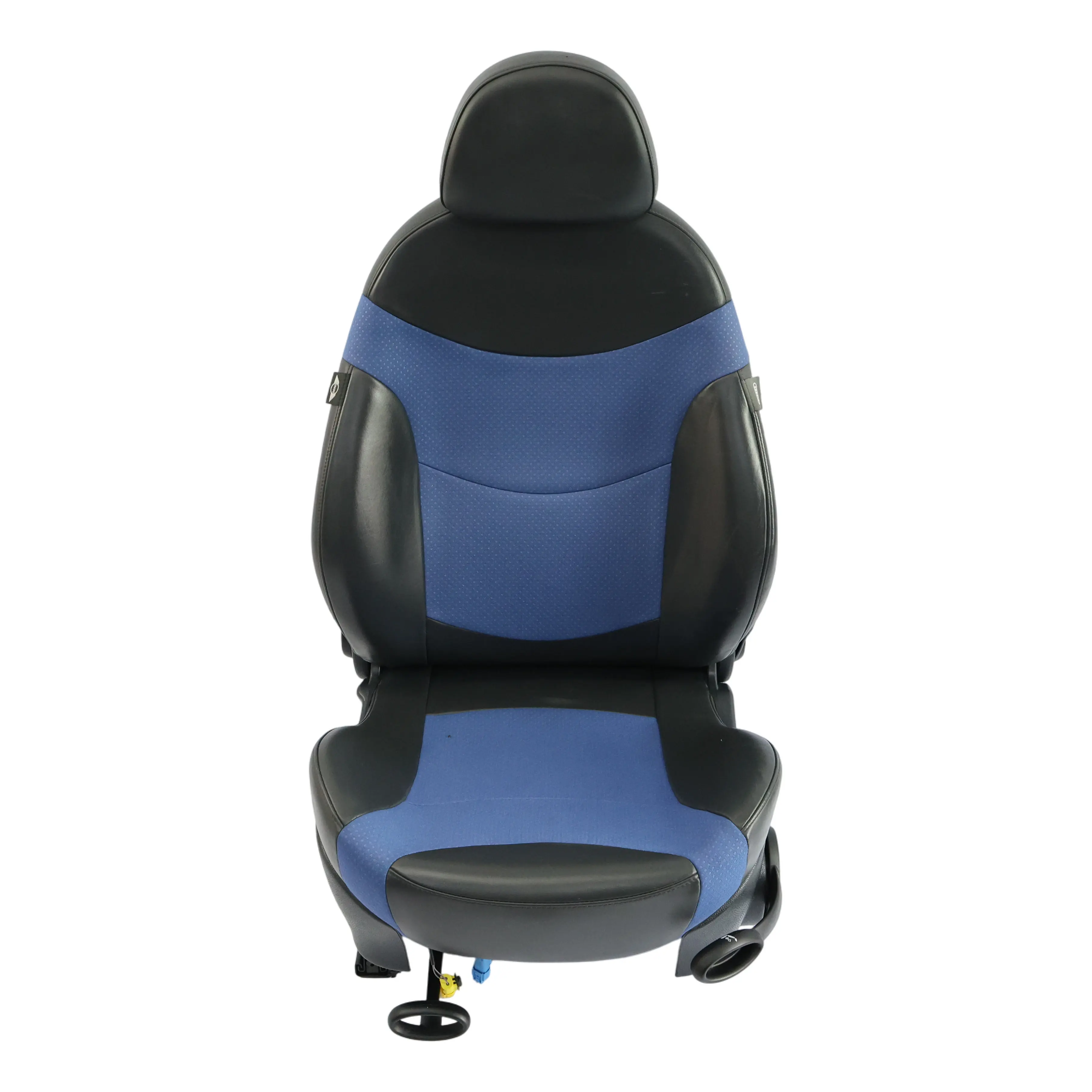 Mini Cooper S R53 Vorne Links Sportsitz Sitz Stoff / Leder Satellite Blau