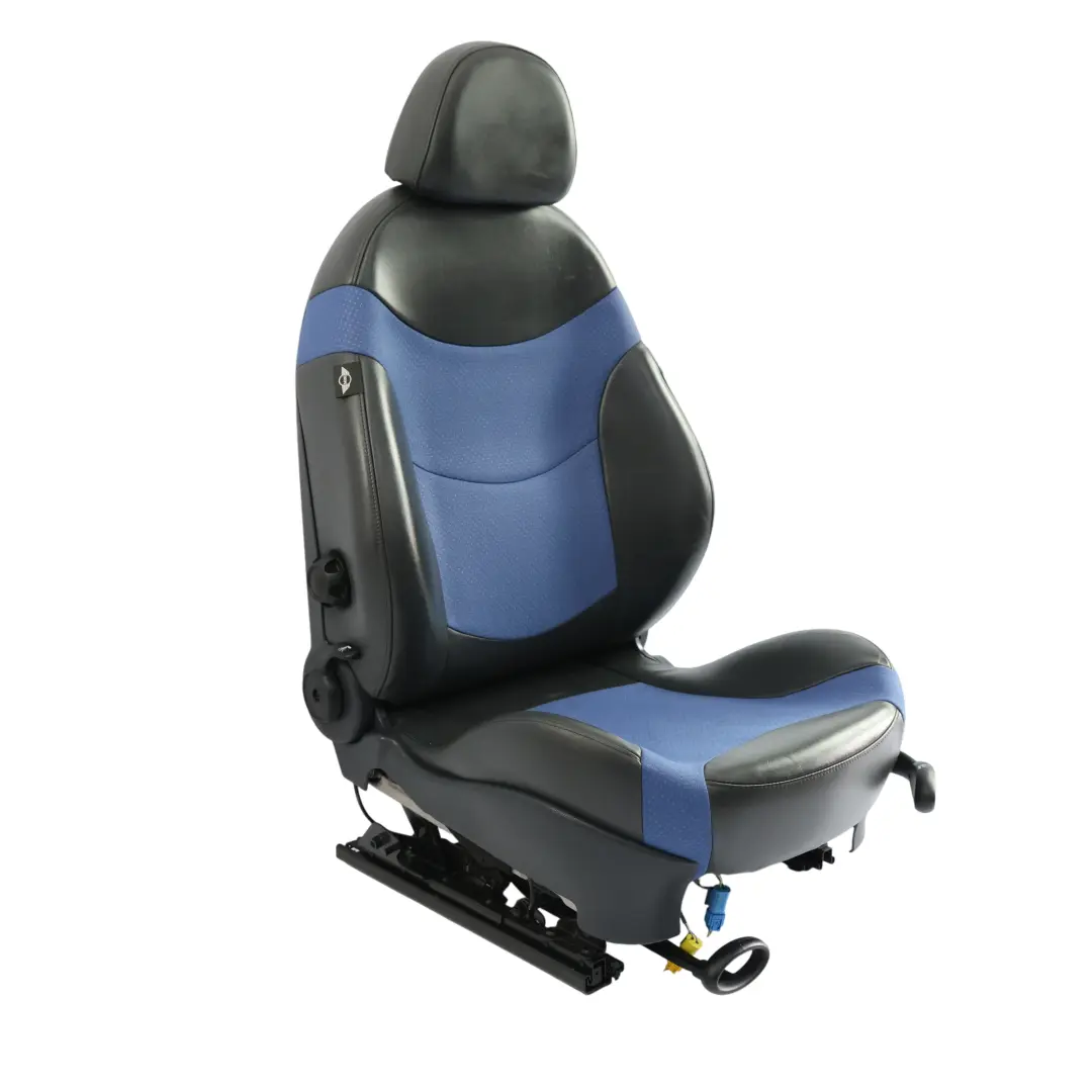 Sedile Anteriore Sport In Stoffa/Pelle Satellite Blue per Mini Cooper S R50 R53 con numero di parte 7073005 Mini Cooper S R50 R53 Sedile Anteriore Sport In Stoffa/Pelle Satellite Blue - SKU 7073005 - Numero di parte 7073005