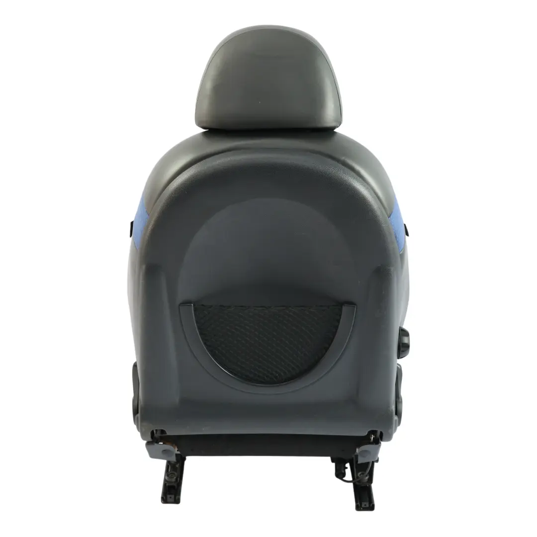 Front Left N/S Sport Cloth / Leather Satellite Blue Seat to Mini Cooper S R50 R53 with Part number 7073005 Mini Cooper S R50 R53 Front Left N/S Sport Cloth / Leather Satellite Blue Seat - SKU 7073005 - Part number 7073005