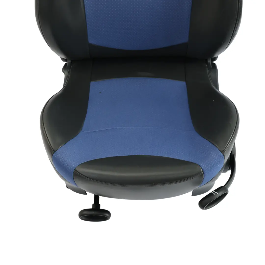 Mini Cooper S R50 R53 Front Left N/S Sport Cloth / Leather Satellite Blue Seat - SKU 7073005 - Part number 7073005