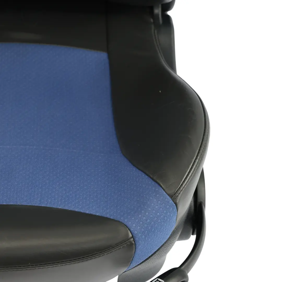 Mini Cooper S R50 R53 Front Left N/S Sport Cloth / Leather Satellite Blue Seat - SKU 7073005 - Part number 7073005