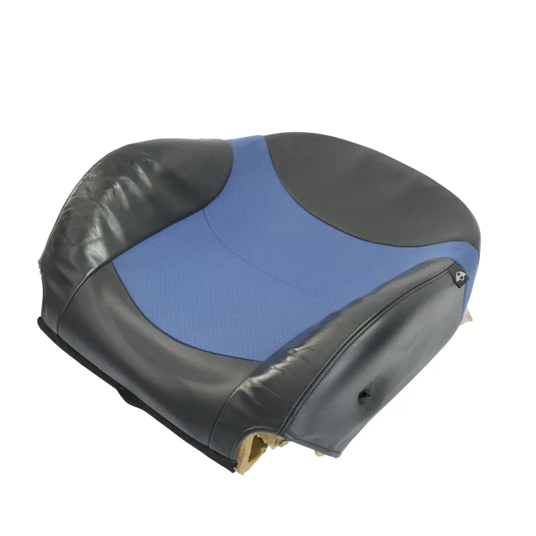 Asiento Mini Cooper R50 R53 Delantero Derecho Sport Tela Cuero Satellite Azul para con número de pieza 7073006 Asiento Mini Cooper R50 R53 Delantero Derecho Sport Tela Cuero Satellite Azul - SKU 7073006 - Número de pieza 7073006