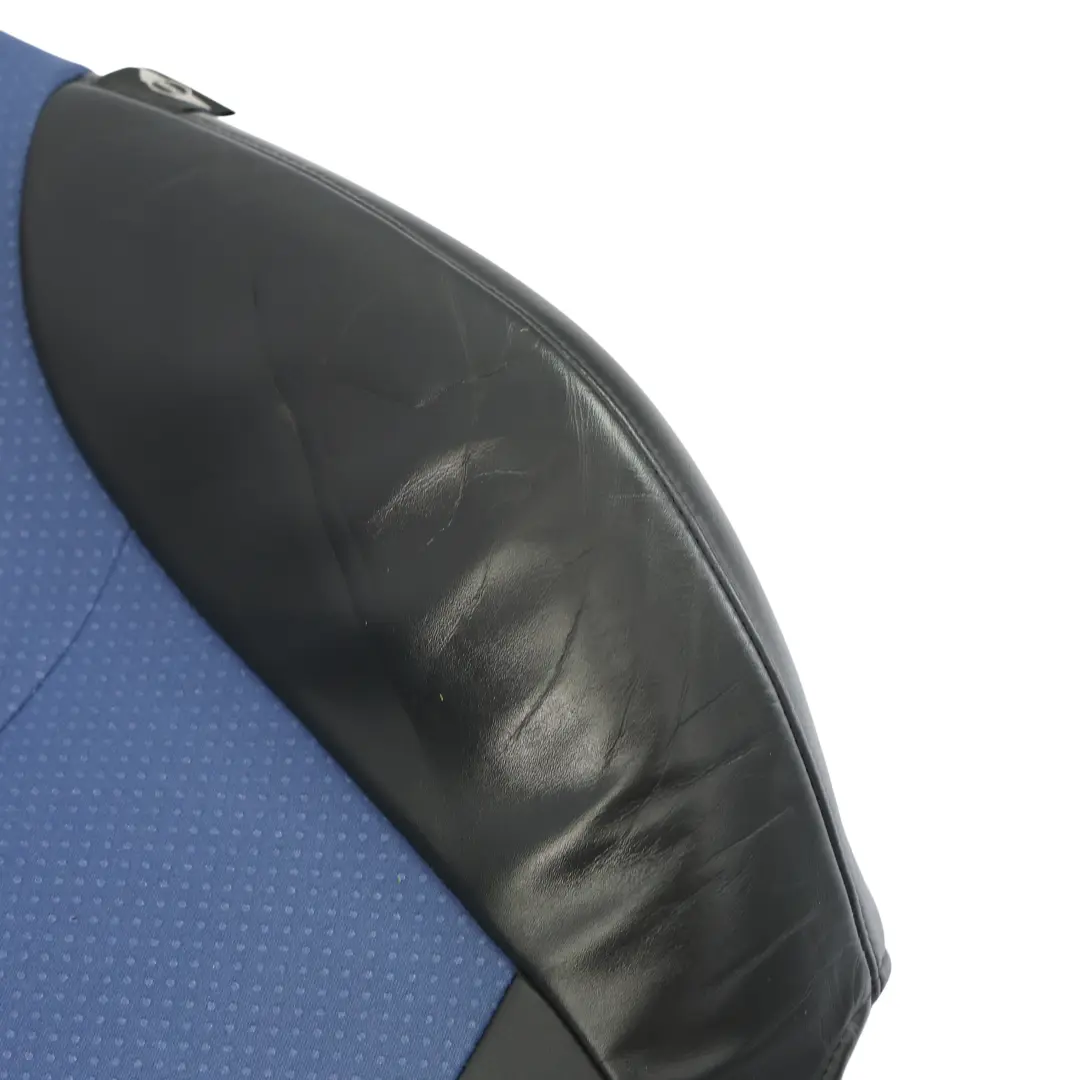 Asiento Mini Cooper R50 R53 Delantero Derecho Sport Tela Cuero Satellite Azul para con número de pieza 7073006 Asiento Mini Cooper R50 R53 Delantero Derecho Sport Tela Cuero Satellite Azul - SKU 7073006 - Número de pieza 7073006