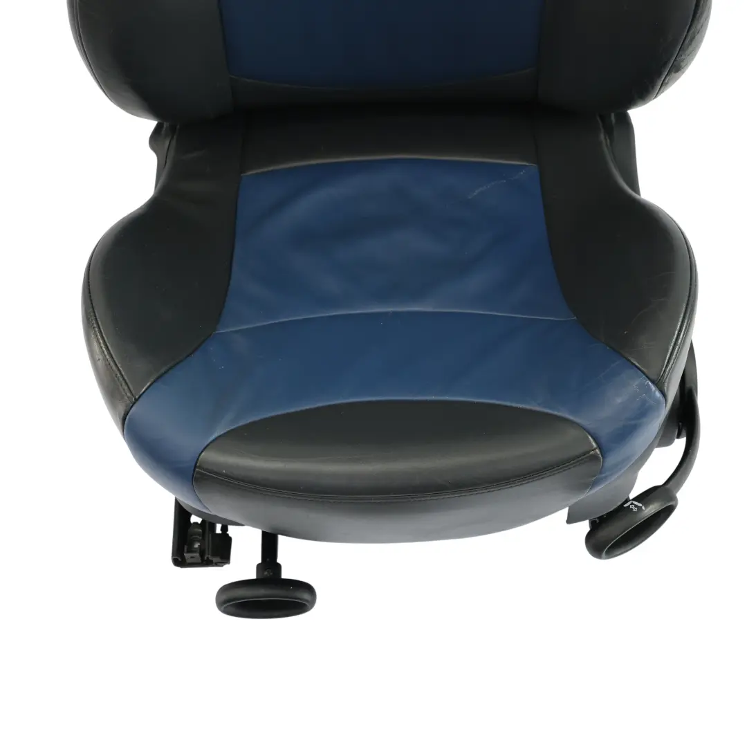 Sedile anteriore Mini R50 R53 Sinistro Sport Pelle Gravity Lapis Blu Nero per con numero di parte 7073019 Sedile anteriore Mini R50 R53 Sinistro Sport Pelle Gravity Lapis Blu Nero - SKU 7073019-1 - Numero di parte 7073019