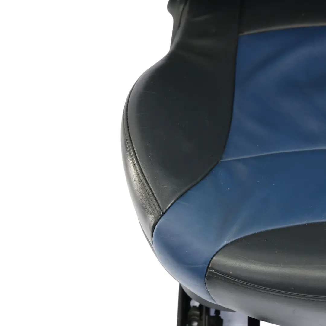 Front Seat Mini R50 R53 Left N/S Sport Leather Gravity Lapis Blue Black to with Part number 7073019 Front Seat Mini R50 R53 Left N/S Sport Leather Gravity Lapis Blue Black - SKU 7073019-1 - Part number 7073019