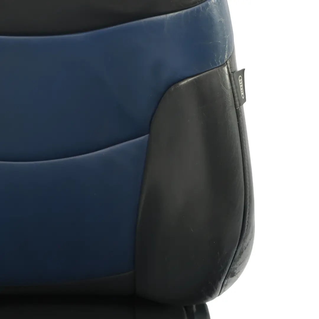  Sedile anteriore Mini R50 R53 Sinistro Sport Pelle Gravity Lapis Blu Nero - SKU 7073019-1 - Numero di parte 7073019