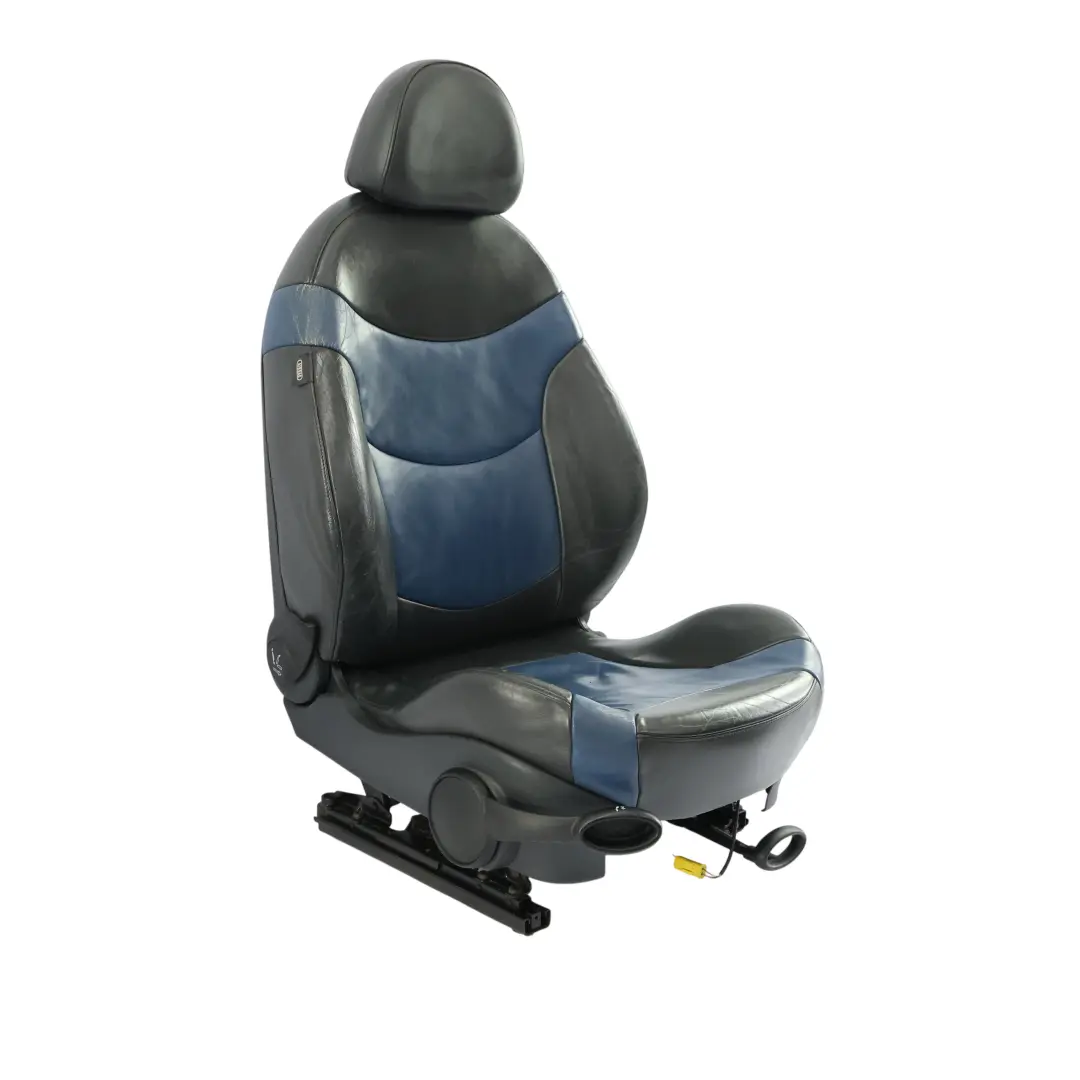  Front Seat Mini R50 R53 Sport Right O/S Leather Gravity Lapis Blue - SKU 7073020-1 - Part number 7073020