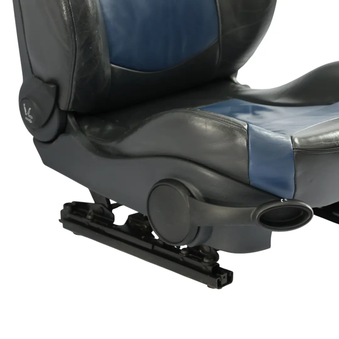  Sedile Anteriore Mini R50 R53 Sport Destro In Pelle Gravity Lapis Blue - SKU 7073020-1 - Numero di parte 7073020
