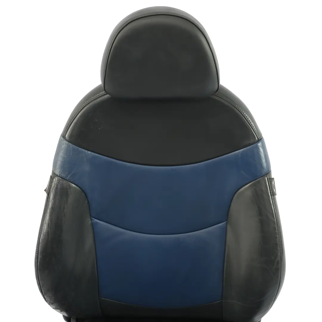 Sedile Anteriore Mini R50 R53 Sport Destro In Pelle Gravity Lapis Blue - SKU 7073020-1 - Numero di parte 7073020