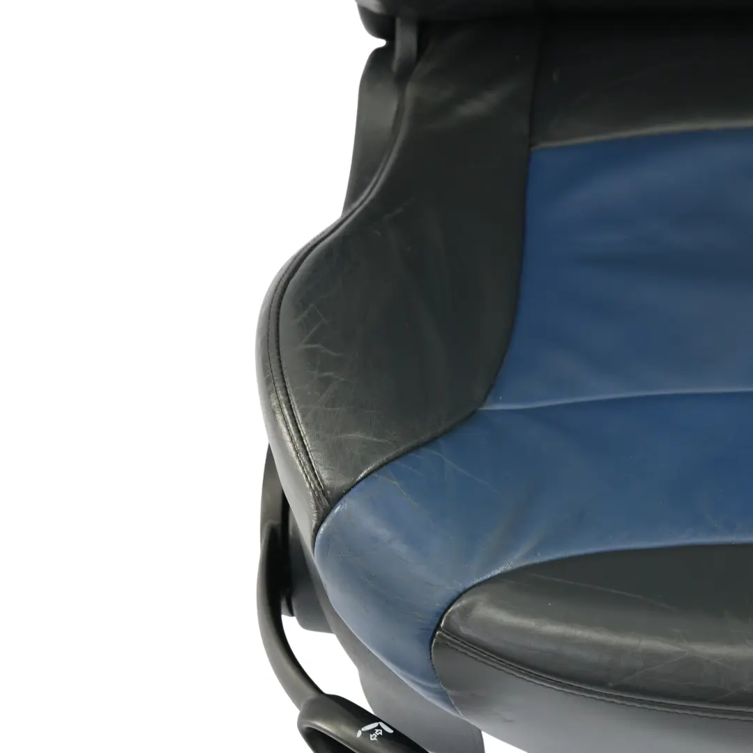  Sedile Anteriore Mini R50 R53 Sport Destro In Pelle Gravity Lapis Blue - SKU 7073020-1 - Numero di parte 7073020