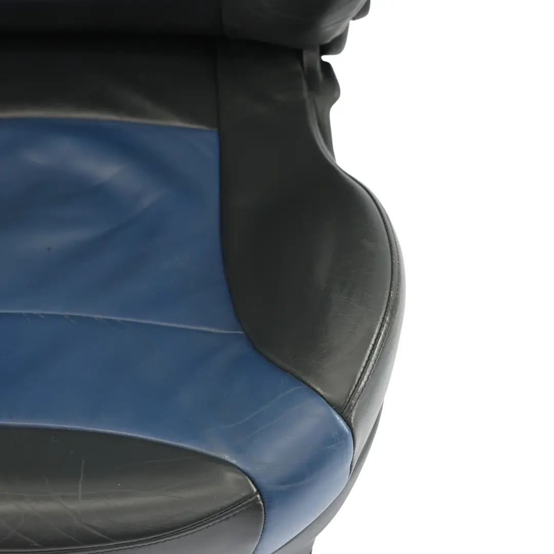  Sedile Anteriore Mini R50 R53 Sport Destro In Pelle Gravity Lapis Blue - SKU 7073020-1 - Numero di parte 7073020