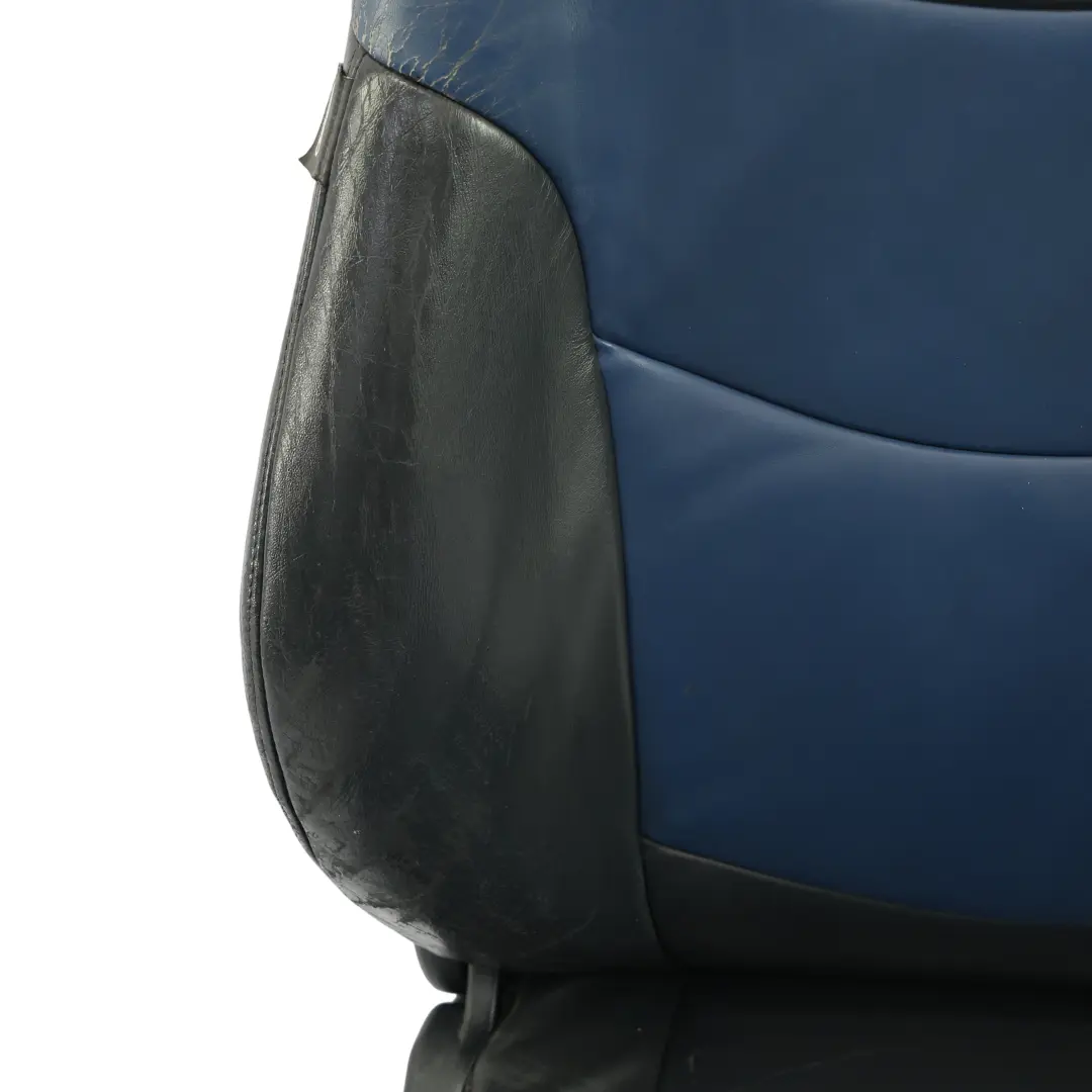  Sedile Anteriore Mini R50 R53 Sport Destro In Pelle Gravity Lapis Blue - SKU 7073020-1 - Numero di parte 7073020
