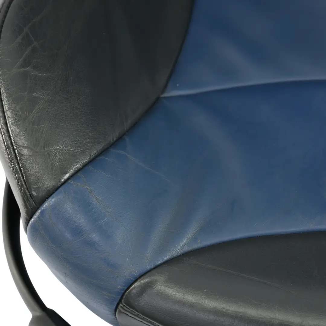  Sedile Anteriore Mini R50 R53 Sport Destro In Pelle Gravity Lapis Blue - SKU 7073020-1 - Numero di parte 7073020