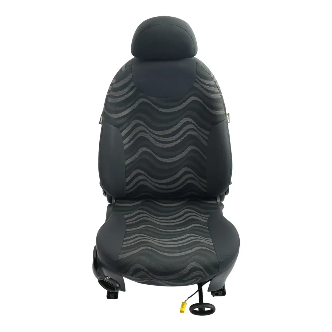 Przedni Fotel Tkanina Aqua Panther Black Prawy do Mini Cooper One R50 o numerze 7073068 Mini Cooper One R50 Przedni Fotel Tkanina Aqua Panther Black Prawy - SKU 7073068-2 - Numer Części 7073068