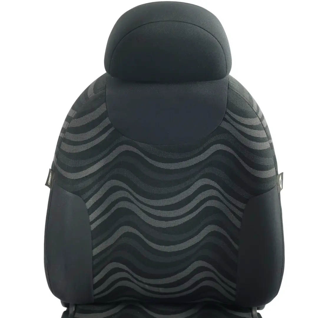Vorne Rechts Stoff Sitz Aqua Panther Black für Mini Cooper One R50 mit Teilenummer 7073068 Mini Cooper One R50 Vorne Rechts Stoff Sitz Aqua Panther Black - SKU 7073068-2 - Teilenummer 7073068