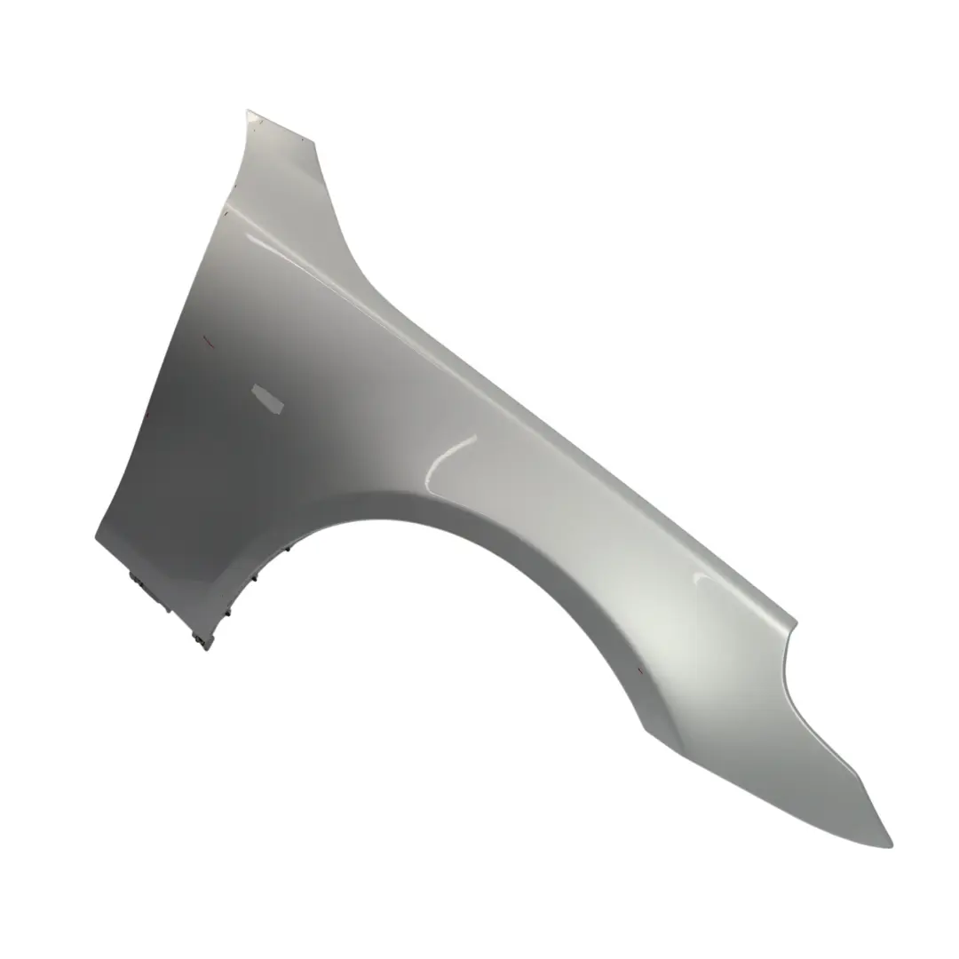 BMW E60 E61 Side Panel Front Right Wing Fender O/S Titan Silver Metallic - 354 - SKU 7111430-TS1 - Part number 7111430