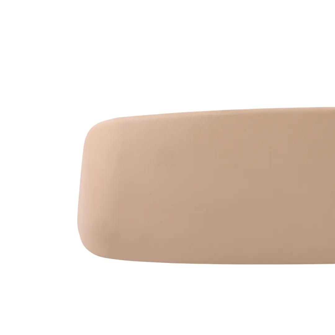 BMW X5 E53 Front Seat Backrest Rear Upper Cover Walknappa Beige N/O/S - SKU 7131665 - Part number 7131665