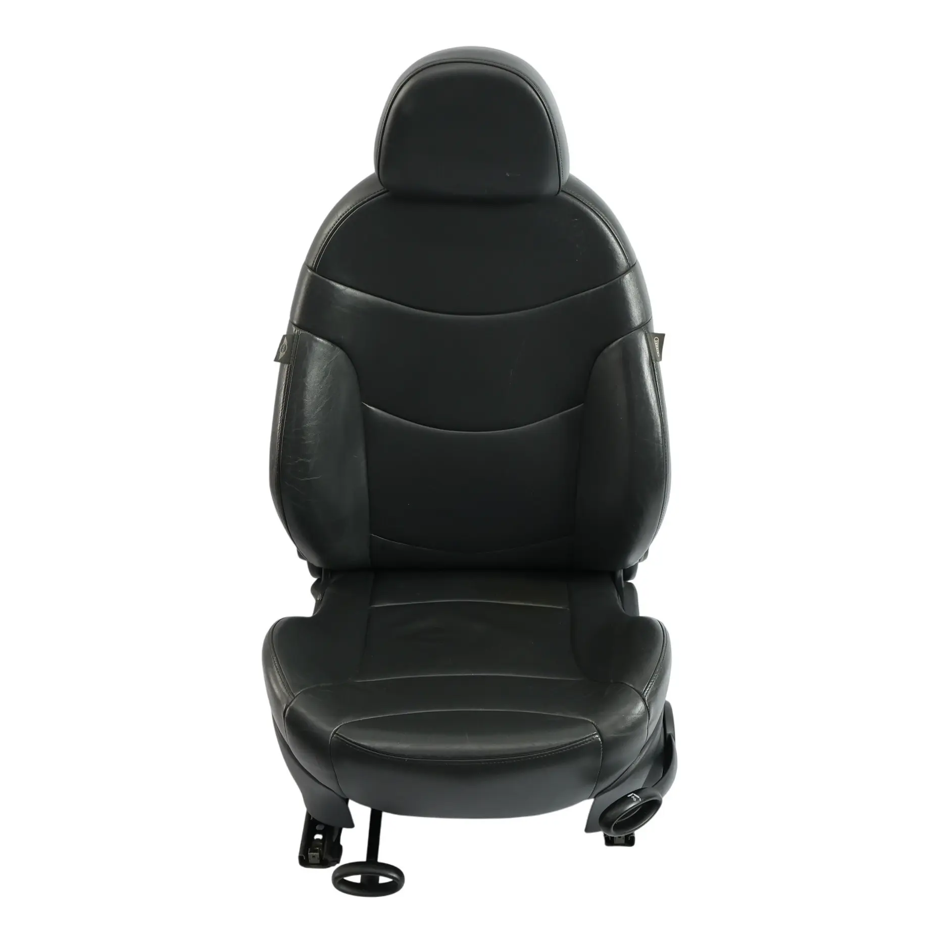 Mini Cooper One R50 R53 Sport Front Seat Heated Leather Gravity Black Left N/S