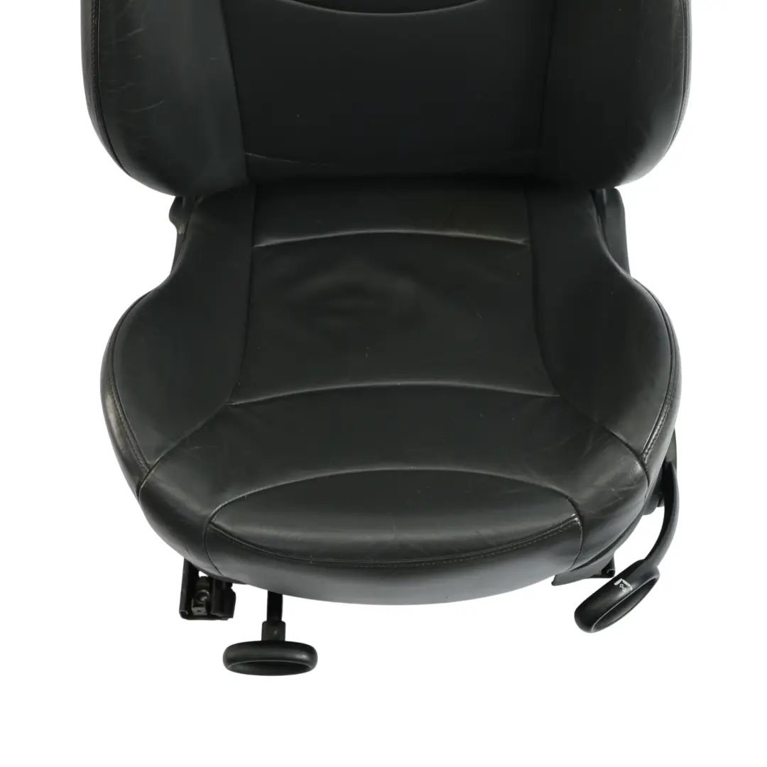 Mini Cooper One R50 R53 Sport Front Seat Heated Leather Gravity Black Left N/S - SKU 7132545-4 - Part number 7132545