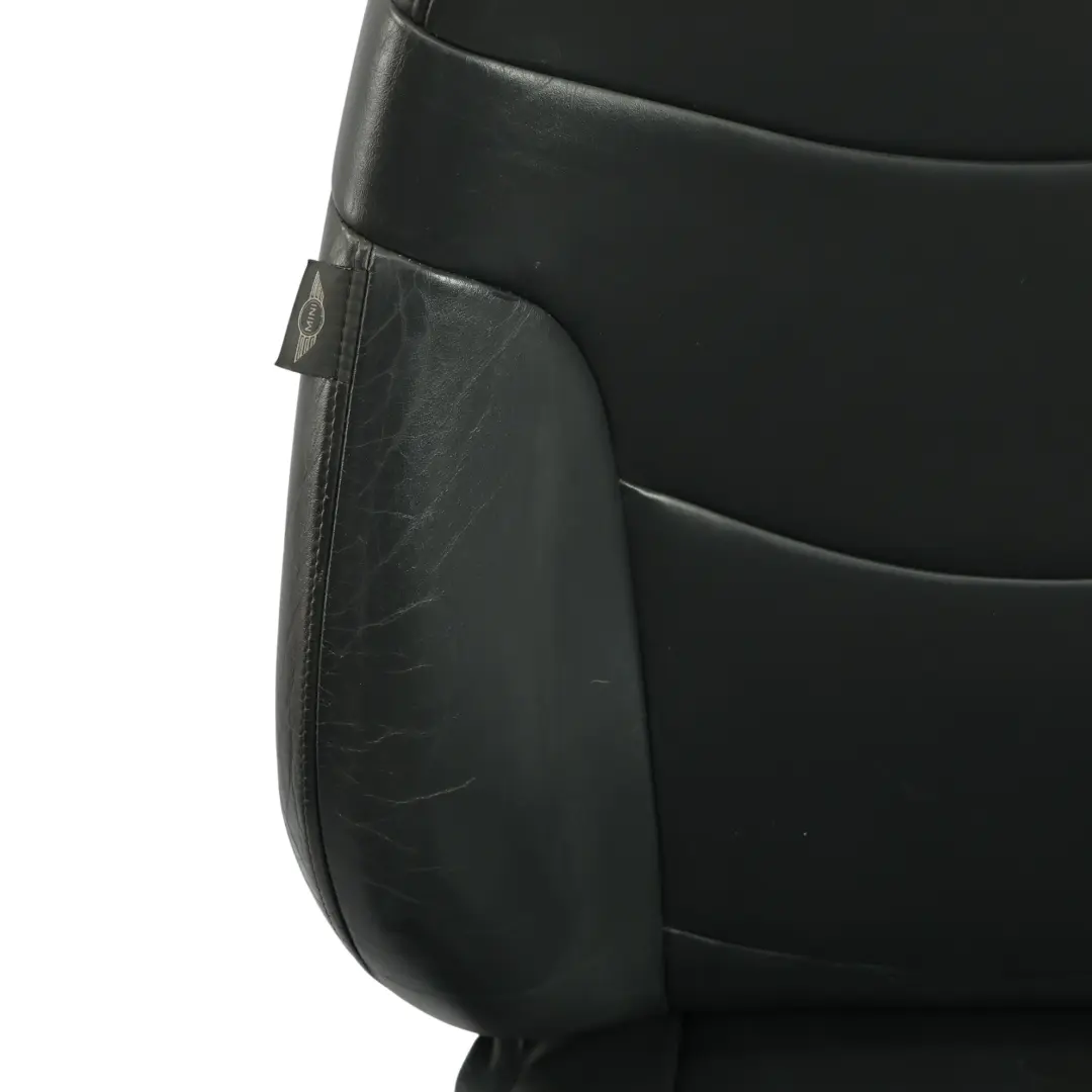 Mini Cooper One R50 R53 Sport Front Seat Heated Leather Gravity Black Left N/S - SKU 7132545-4 - Part number 7132545