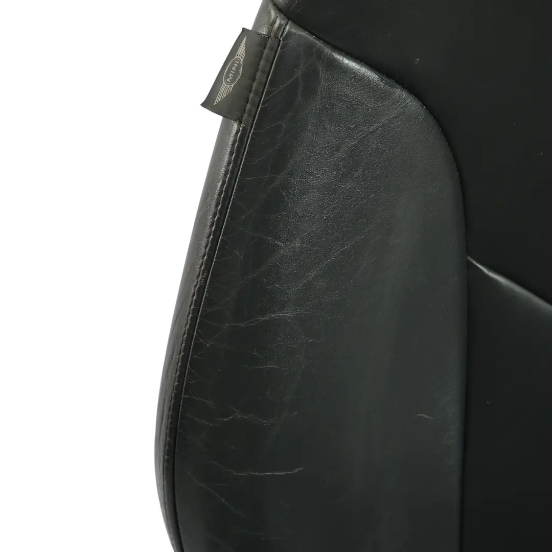 Mini Cooper One R50 R53 Sport Front Seat Heated Leather Gravity Black Left N/S - SKU 7132545-4 - Part number 7132545