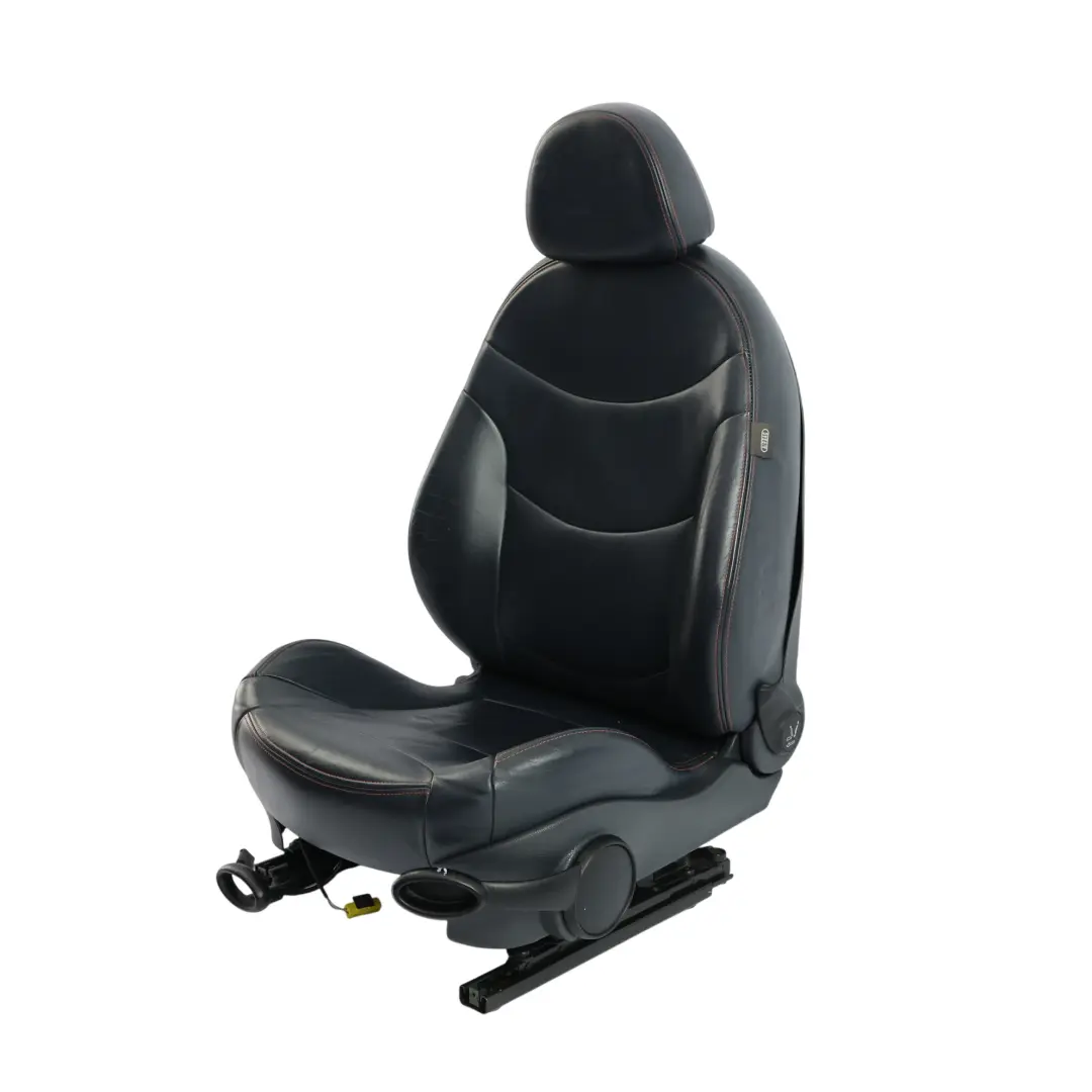 Mini Cooper R52 Front Seat Sport Heated Left N/S Leather Gravity Dark Blue - SKU 7132547-1 - Part number 7132547