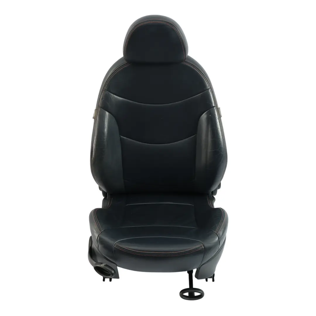 Mini Cooper R52 Fotel Przedni Sport Grzany Prawy Skóra Gravity Granatowy - SKU 7132548-1 - Numer Części 7132548