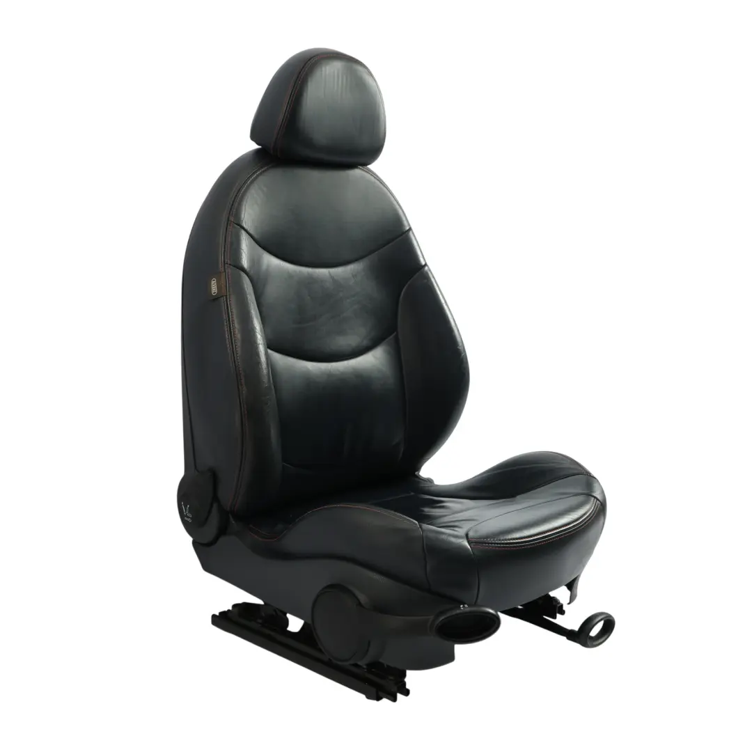 Mini Cooper R52 Fotel Przedni Sport Grzany Prawy Skóra Gravity Granatowy - SKU 7132548-1 - Numer Części 7132548
