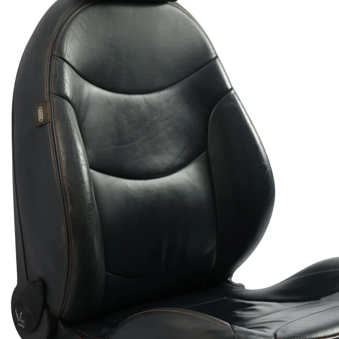 Mini Cooper R52 Fotel Przedni Sport Grzany Prawy Skóra Gravity Granatowy - SKU 7132548-1 - Numer Części 7132548