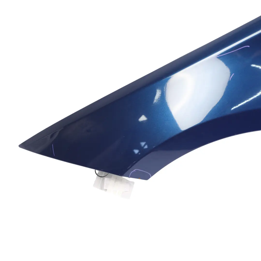 Side Panel Wing Fender Front Left N/S Le Mans Blau Blue - 381 to BMW E81 E87 with Part number 7133227 BMW E81 E87 Side Panel Wing Fender Front Left N/S Le Mans Blau Blue - 381 - SKU 7133227-LMB - Part number 7133227