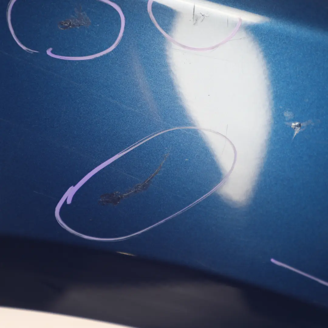 Side Panel Fender Wing Front Right O/S Le Mans Blue - 381 to BMW E81 E87 with Part number 7133228 BMW E81 E87 Side Panel Fender Wing Front Right O/S Le Mans Blue - 381 - SKU 7133228-LMB - Part number 7133228