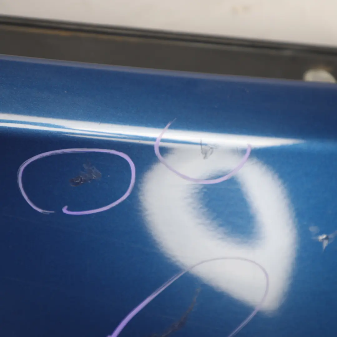 BMW E81 E87 Błotnik Prawy Przedni Le Mans Blau Niebieski - 381 - SKU 7133228-LMB - Numer Części 7133228