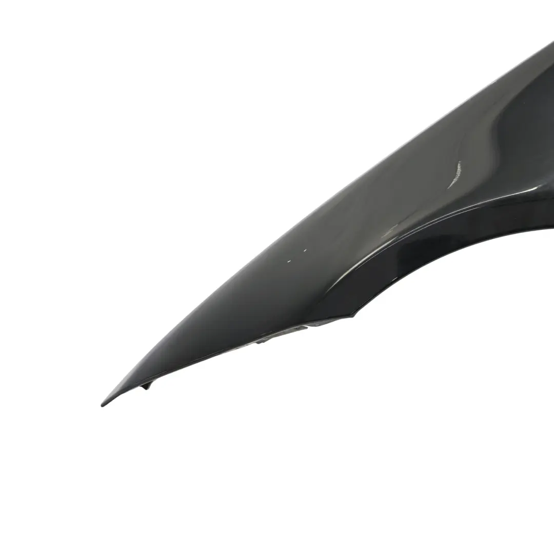 BMW E90 E91 Side Panel Fender Wing Front Left N/S Black Sapphire - 475 - SKU 7135679-BS1 - Part number 7135679