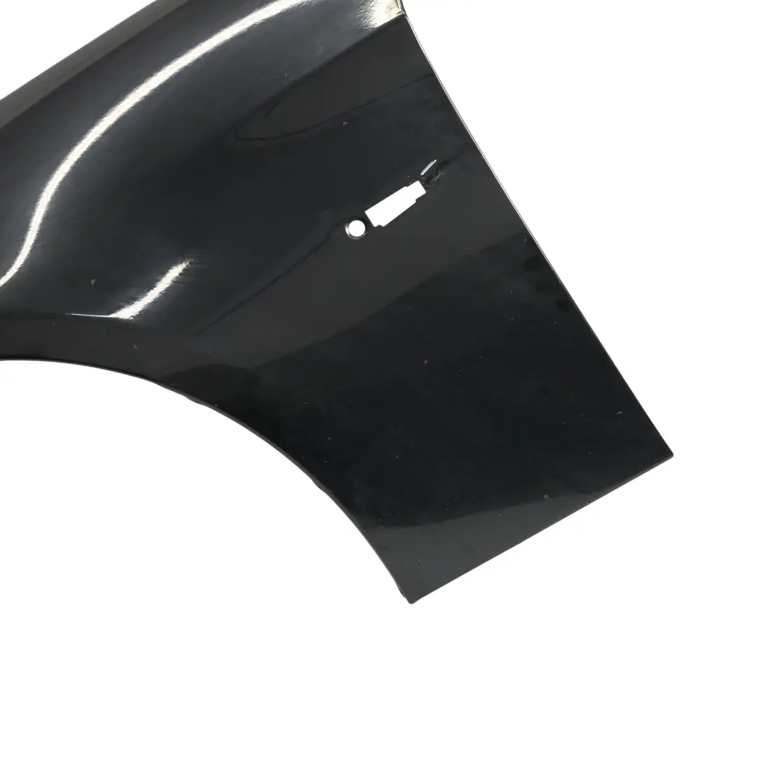 BMW E90 E91 Błotnik Lewy Black Sapphire Czarny Metalik - 475 - SKU 7135679-BS1 - Numer Części 7135679