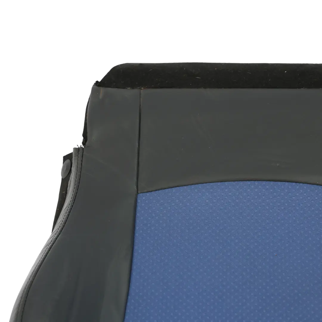 Mini R53 Sport Sitz Vorne Links Rechts Stoff Leder Verkleidung Lapis Blau - SKU 7155080 - Teilenummer 7155080