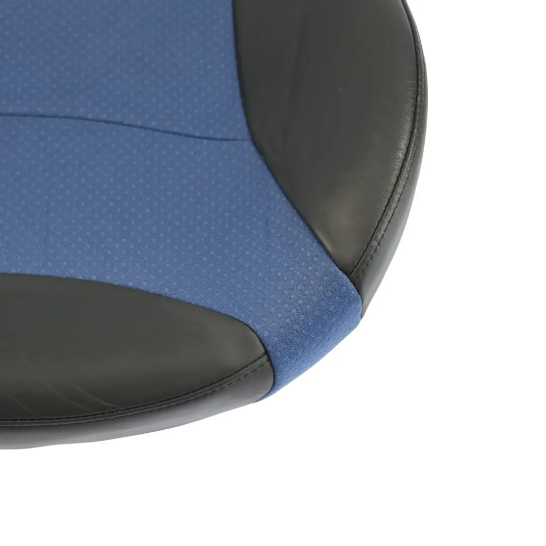 Mini R53 Sport Sitz Vorne Links Rechts Stoff Leder Verkleidung Lapis Blau - SKU 7155080 - Teilenummer 7155080
