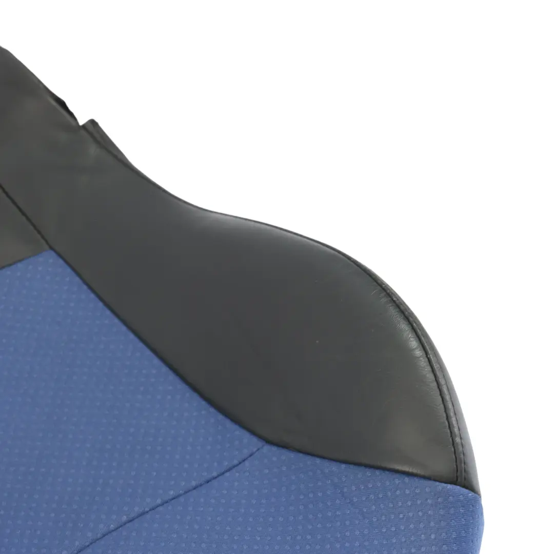 Mini R53 Sport Sitz Vorne Links Rechts Stoff Leder Verkleidung Lapis Blau - SKU 7155080 - Teilenummer 7155080