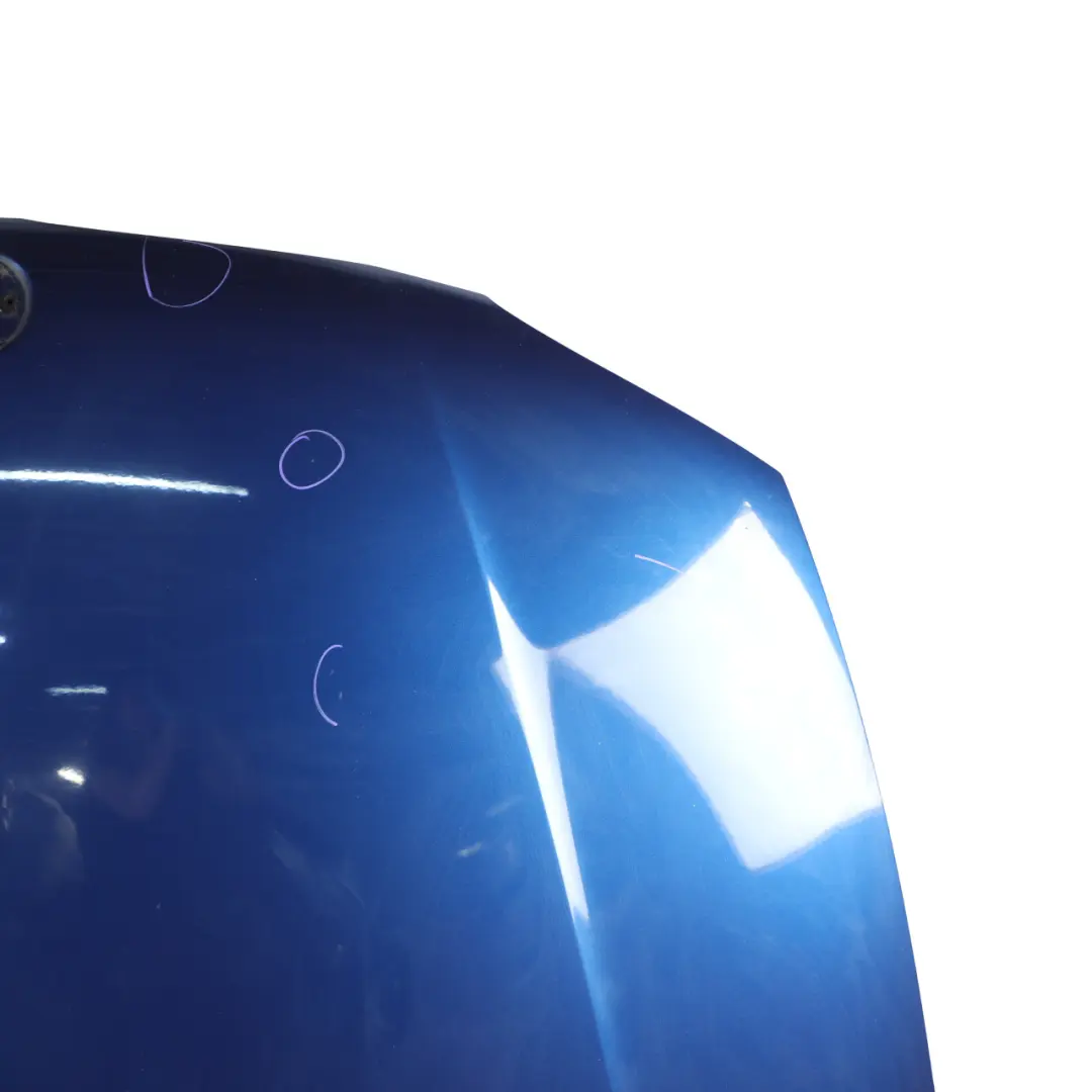 BMW E81 E87 Hood Bonnet Cover Panel Le Mans Blau Blue Metallic - 381 - SKU 7162102-LMB1 - Part number 7162102