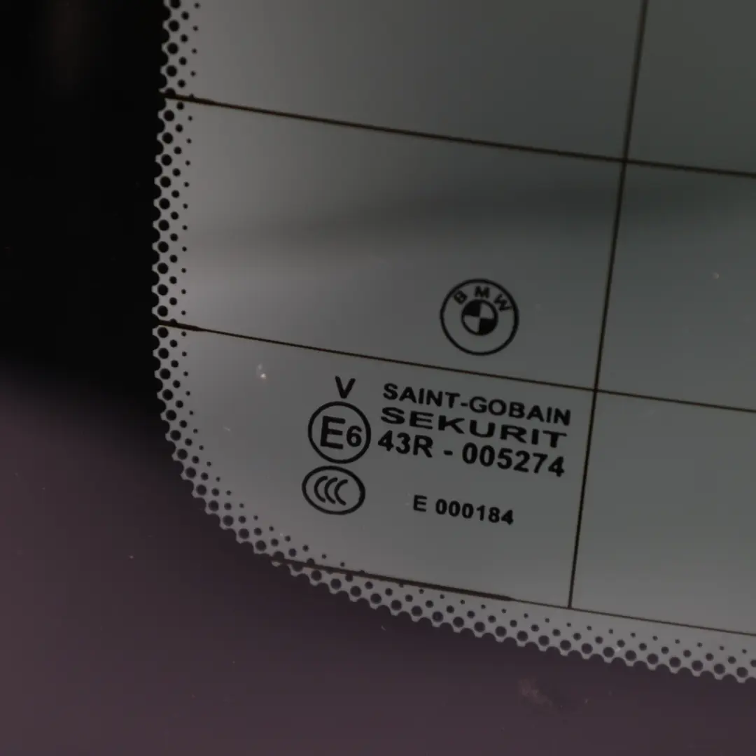 Window Glass Touring Estate Tinted Window Panel Black AS3 to BMW E61 Rear with Part number 7163461 BMW E61 Rear Window Glass Touring Estate Tinted Window Panel Black AS3 - SKU 7163461-1 - Part number 7163461