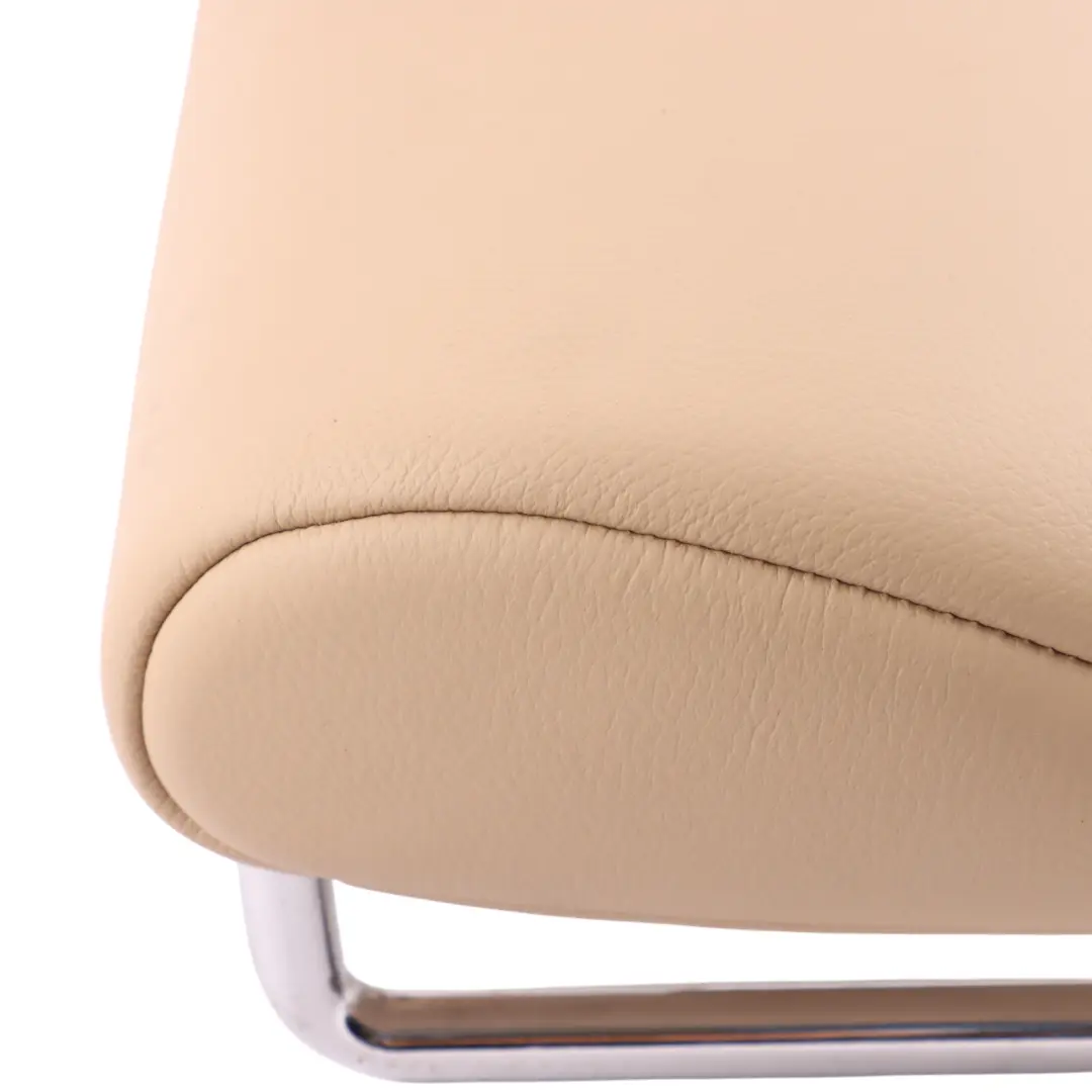 Asiento Trasero Reposacabezas Izquierdo Derecho Cuero Nevada Beige para BMW X5 E70 con número de pieza 7167361 BMW X5 E70 Asiento Trasero Reposacabezas Izquierdo Derecho Cuero Nevada Beige - SKU 7167361 - Número de pieza 7167361