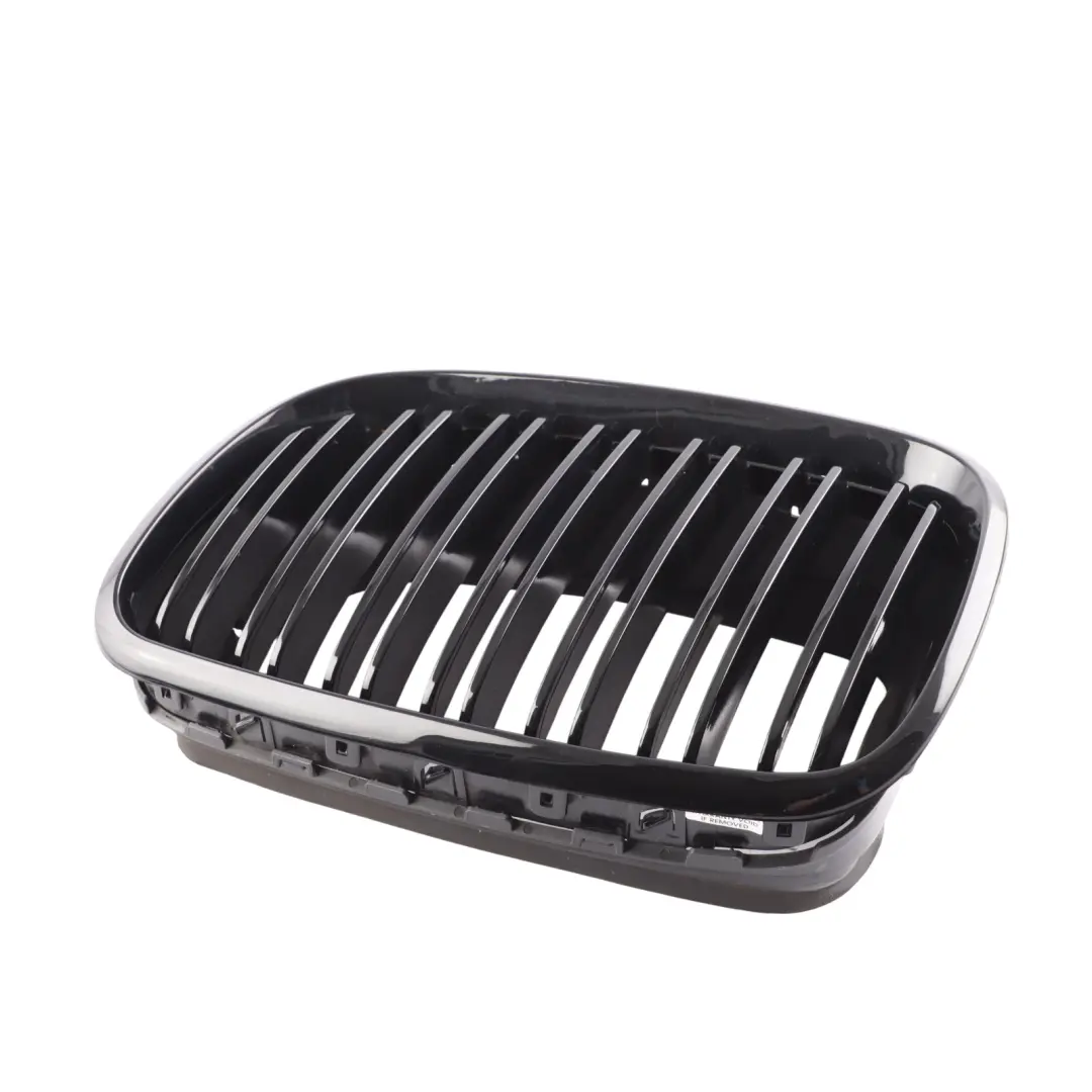 Grille Front Bumper Front Right O/S Kidney Silver Black to BMW X6 E71 with Part number 7171396 BMW X6 E71 Grille Front Bumper Front Right O/S Kidney Silver Black - SKU 7171396-1 - Part number 7171396