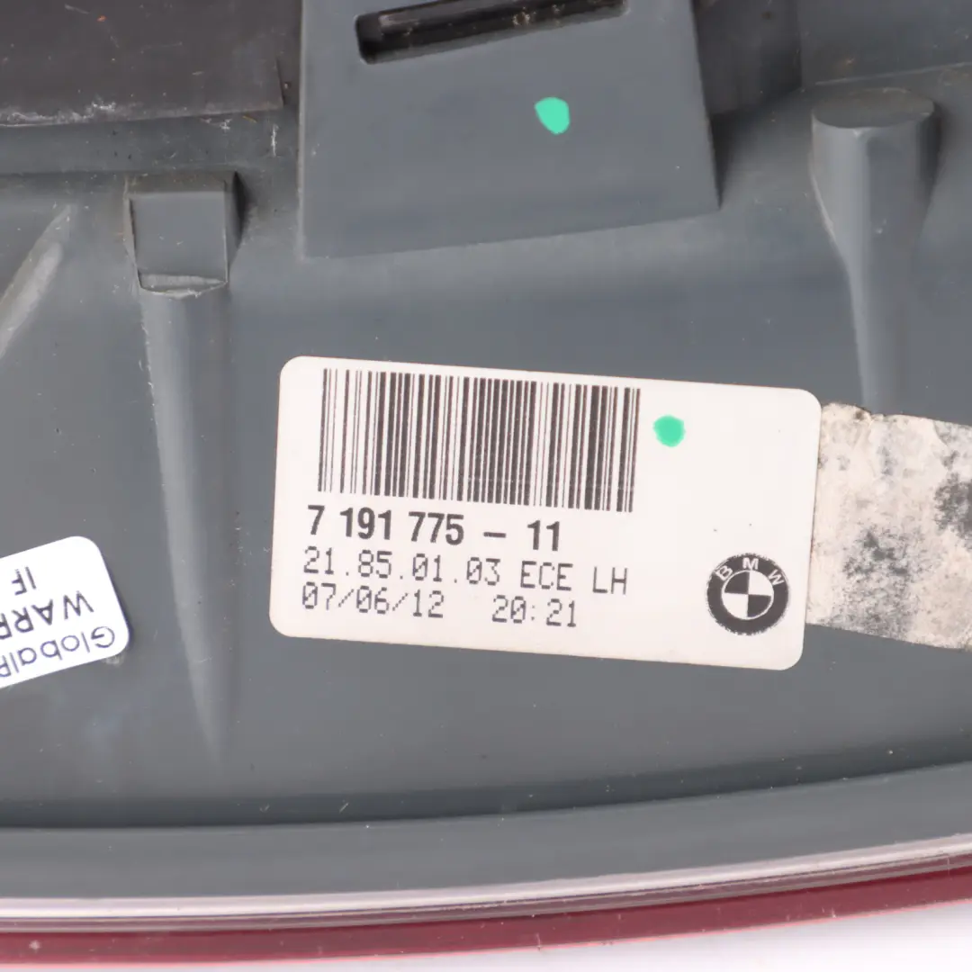 BMW Z4 E89 Tail Light Rear Lamp Left N/S Side Panel - SKU 7191775-1 - Part number 7191775