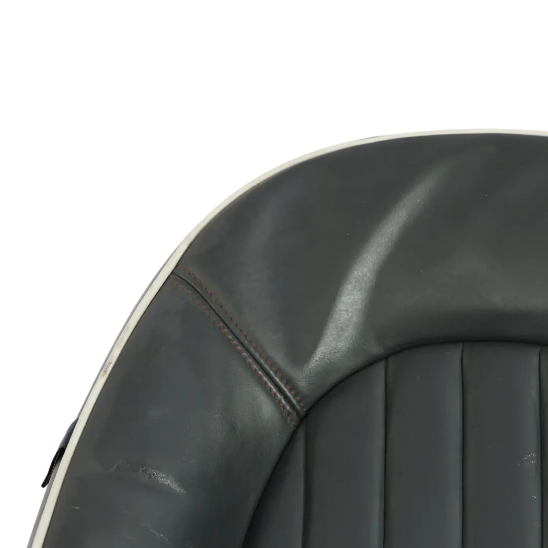 Mini R52 Seat Backrest Heated Panther Black Leather Front Seat Left N/S - SKU 7216909 - Part number 7216909