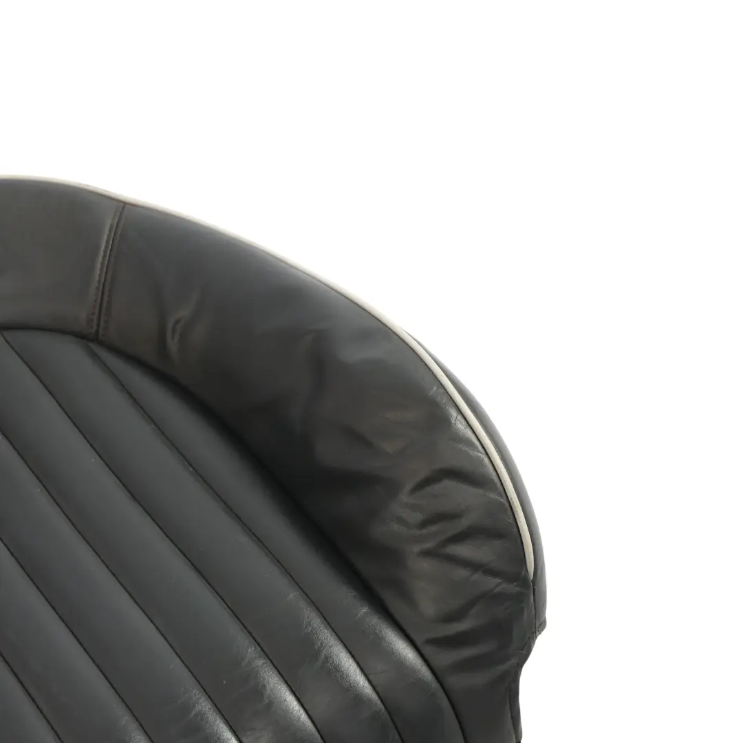 Mini R52 Seat Backrest Heated Panther Black Leather Front Seat Left N/S - SKU 7216909 - Part number 7216909