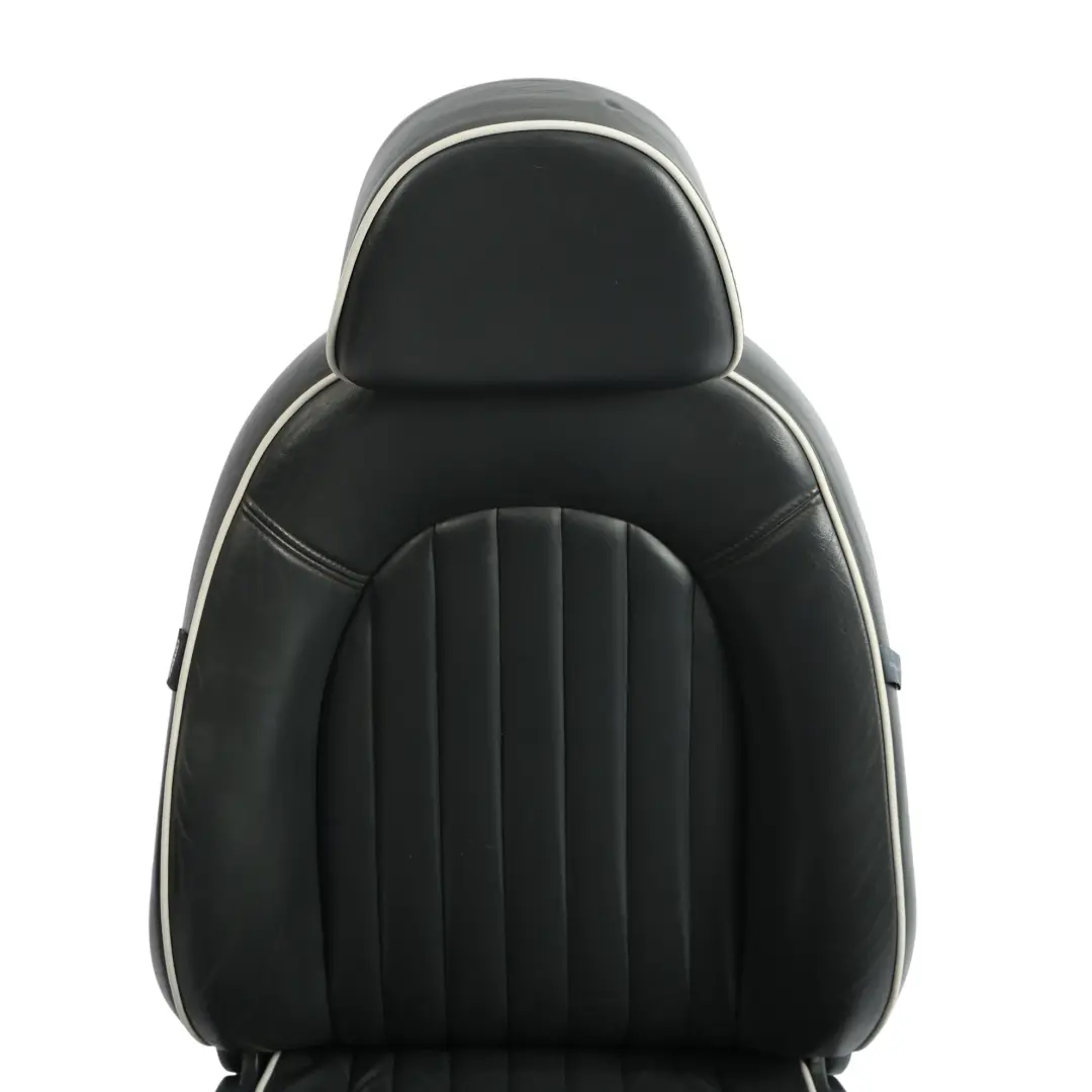  Asiento Mini R52 Delantero Derecho Calefactable Cuero Inglés Panther Negro - SKU 7216910-1 - Número de pieza 7216910