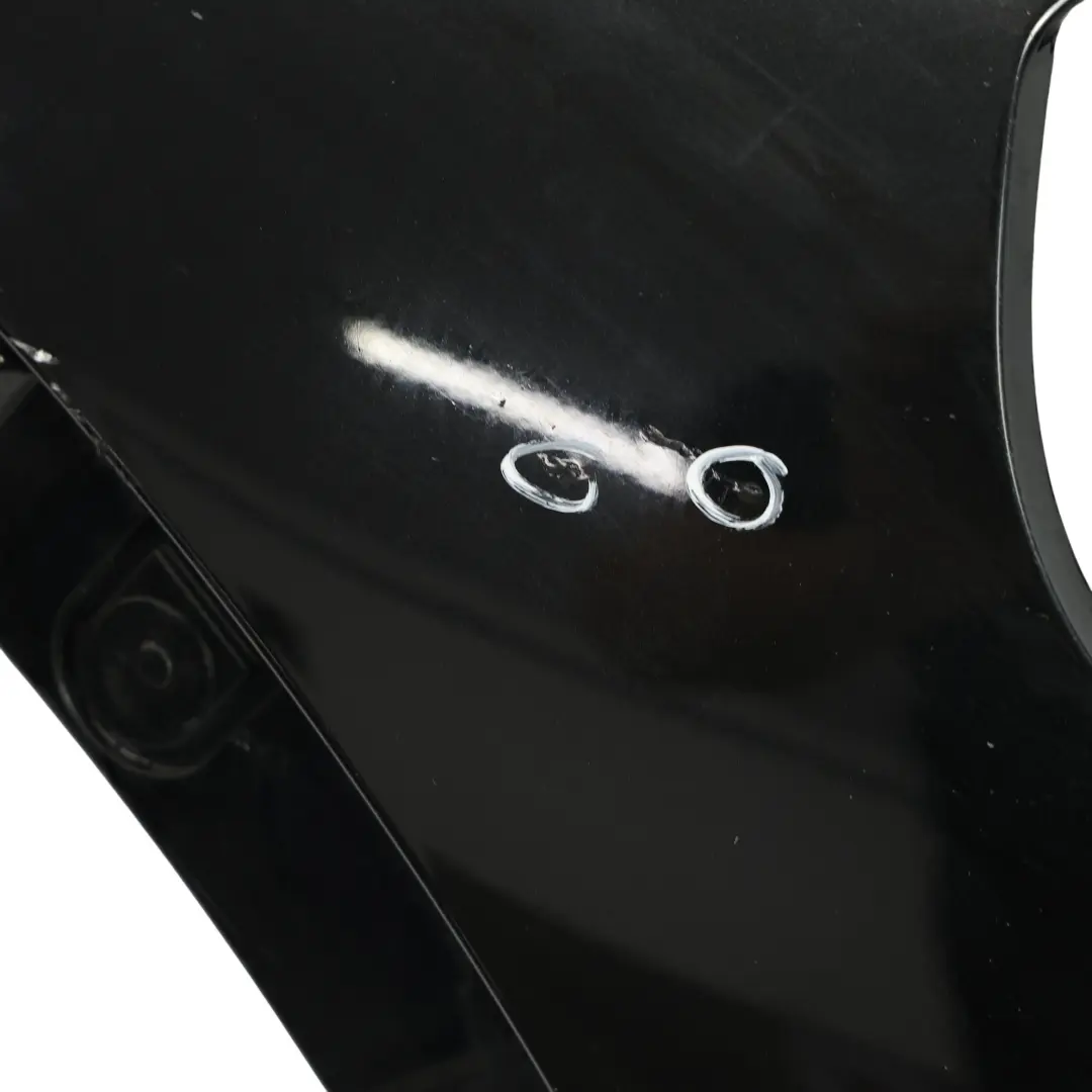 BMW X5 E70 LCI Błotnik Prawy Przedni Black Sapphire Czarny Metalik - 475 - SKU 7222996-BS2 - Numer Części 7222996