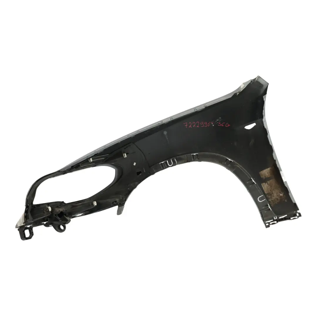 BMW X5 E70 LCI Side Wing Panel Front Right O/S Spacegrau Metallic - A52 - SKU 7222996-SCG - Part number 7222996