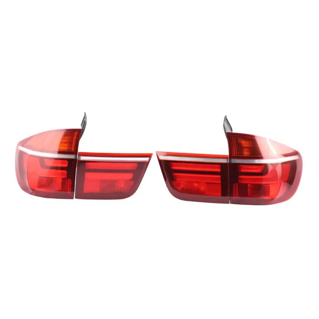 BMW X5 E70 Rear Tail Light Lamp LED Inner Outer Left Right N/O/S Set TAIWAN - SKU 7227790-4 - Part number 7227790